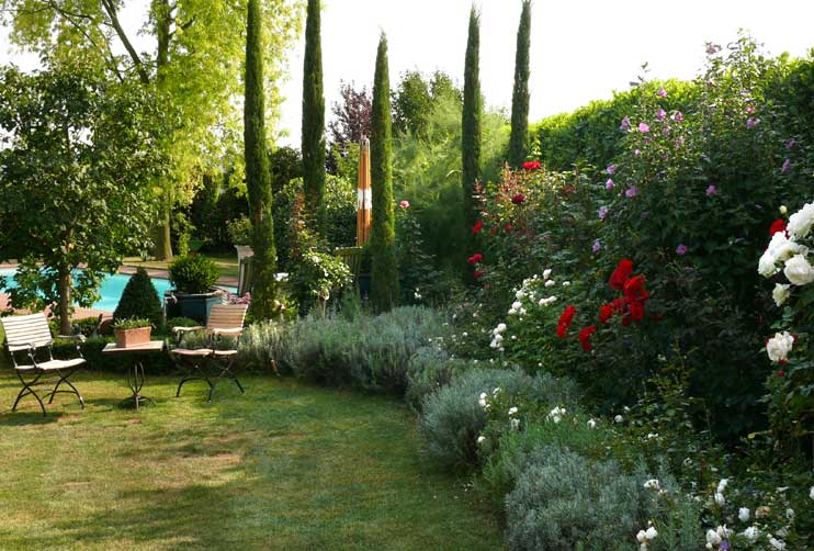Petra Hirsch - Gartenplanung - Sonnengarten im Rheingau