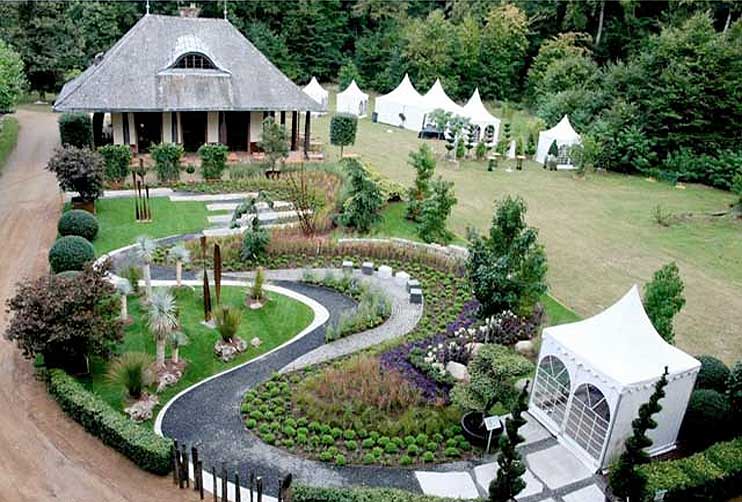 Petra Hirsch - Gartenplanung - Schaugarten Schloss Wolfsgarten