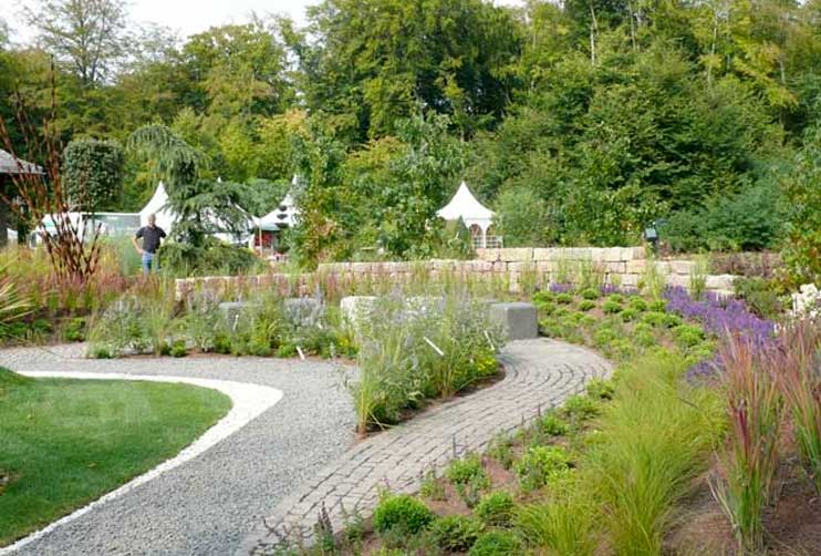Petra Hirsch - Gartenplanung - Schaugarten Schloss Wolfsgarten